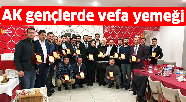AK gençlerde vefa yemeği