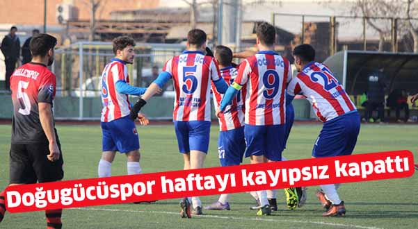 Doğugücüspor haftayı kayıpsız kapattı