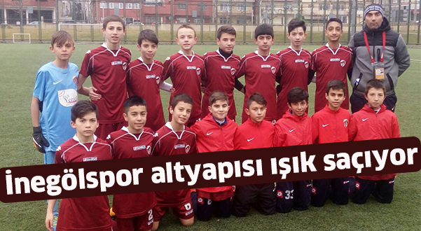 İnegölspor altyapısı ışık saçıyor