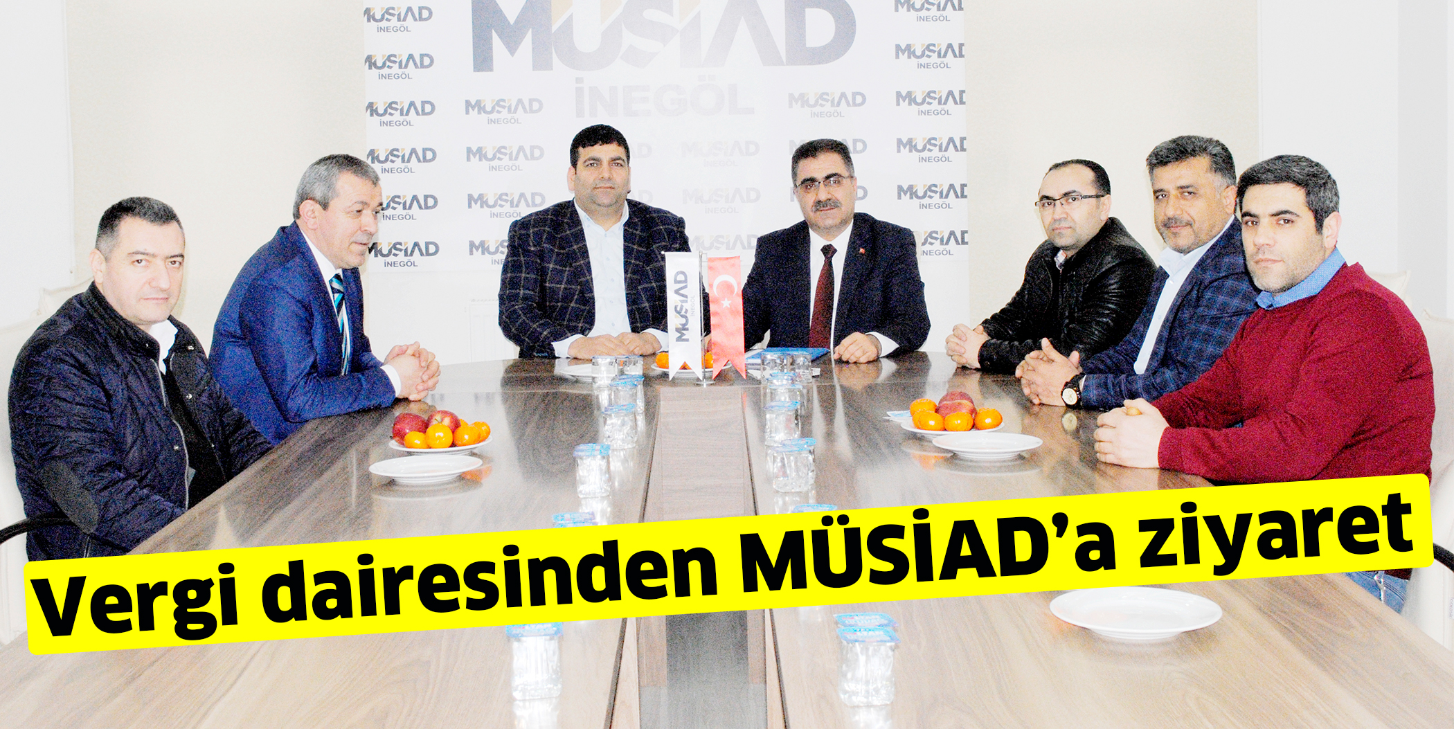 Vergi dairesinden MÜSİAD’a ziyaret