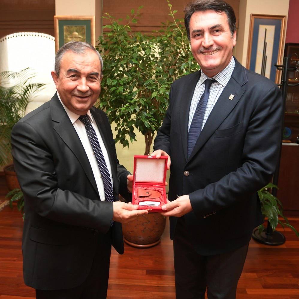 Başsavcı Gürlekten Başkan Dündara Veda Ziyareti