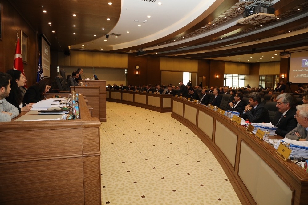 Bursa Büyükşehir Belediye Meclisinden Zeytin Dalı Harekatına Tam Destek