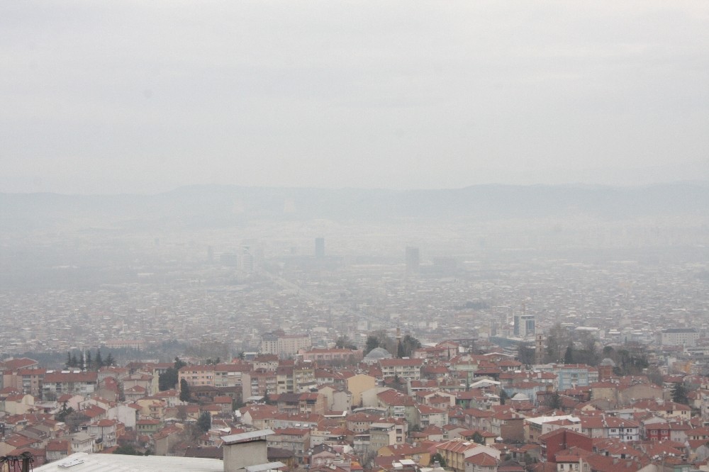 Bursanın Kirli Havasını Lodos Da Temizleyemedi