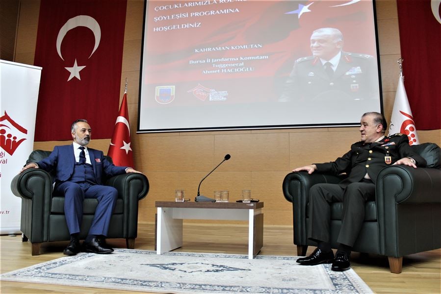 Çocukların ‘Rol Modeli Tuğgeneral Ahmet Hacıoğlu Oldu