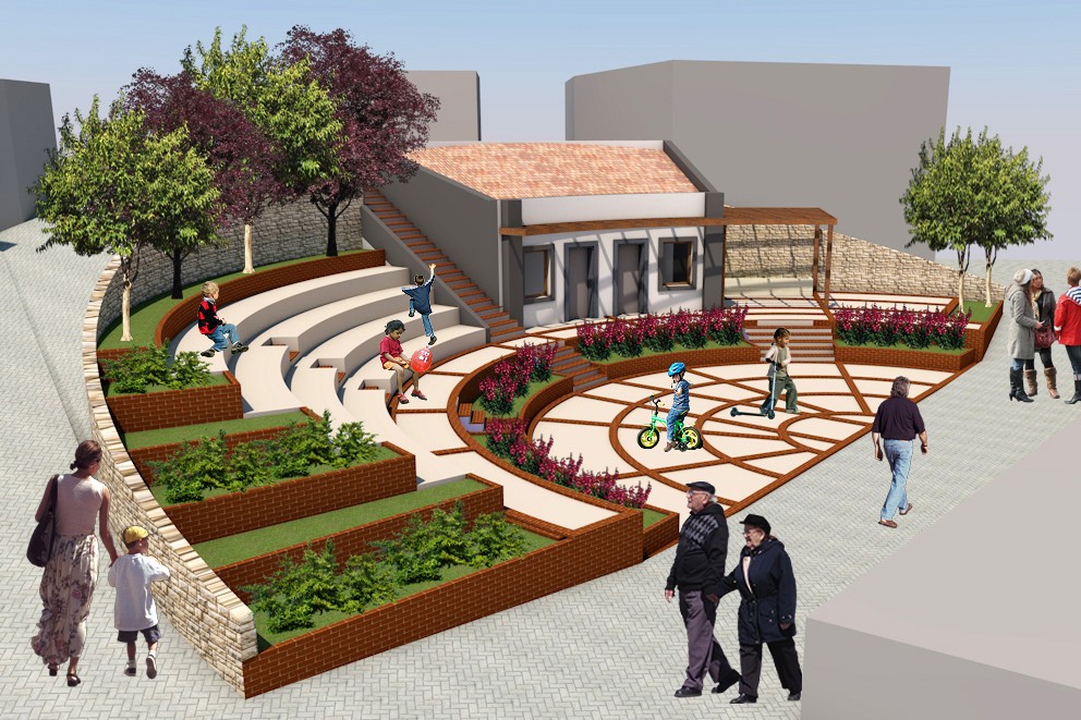 Dağakçaya Meydan Ve Hizmet Binası