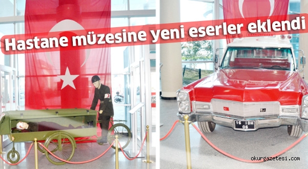 Hastane müzesine yeni eserler eklendi