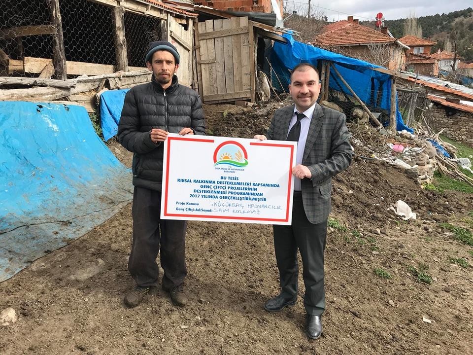 Hibe Desteği Alan Genç Çiftçilere Ziyaret