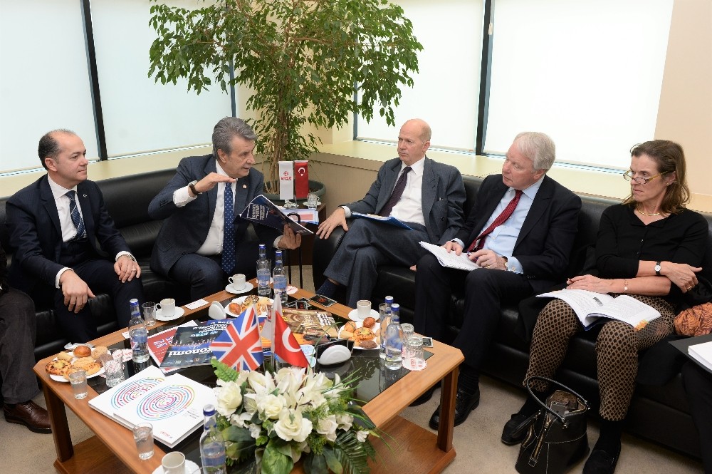 İngiliz Büyükelçiden Btsoya Ziyaret