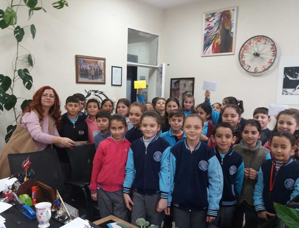 Minik Öğrenciler Afrine Mektup Yolladı