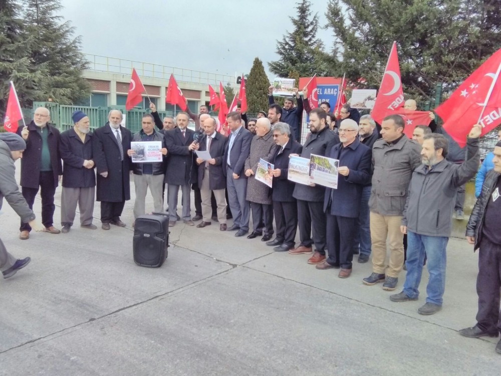 Saadetten Cargill Önünde Basın Açıklaması