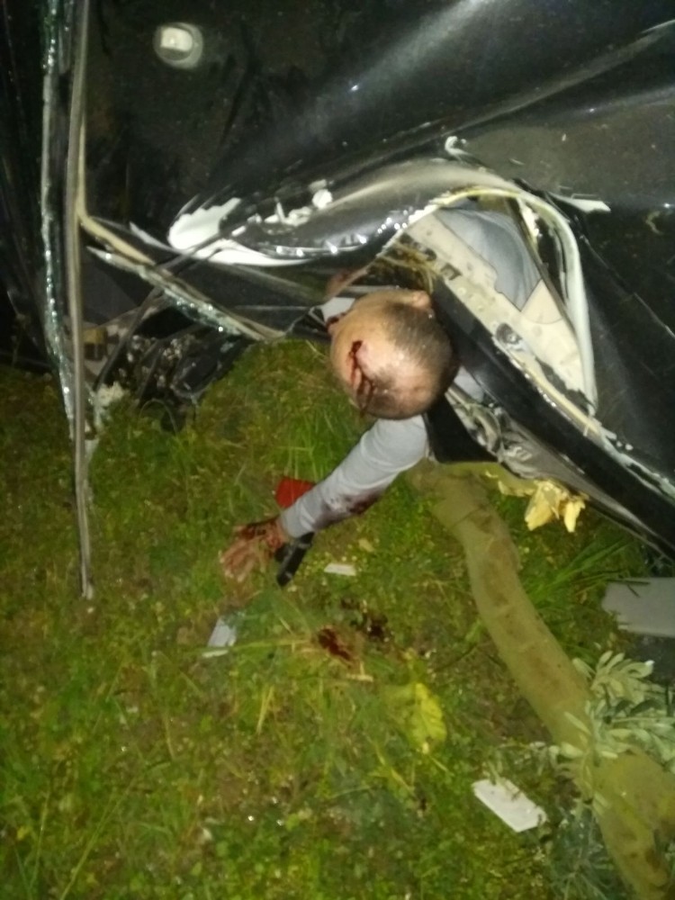 Sıkışan Sürücü Böyle Bekledi