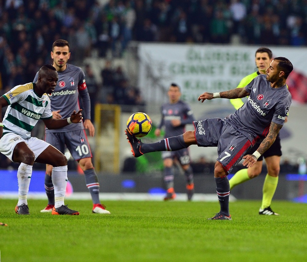Spor Toto Süper Lig: Bursaspor: 2 – Beşiktaş: 2 (Maç Sonucu)