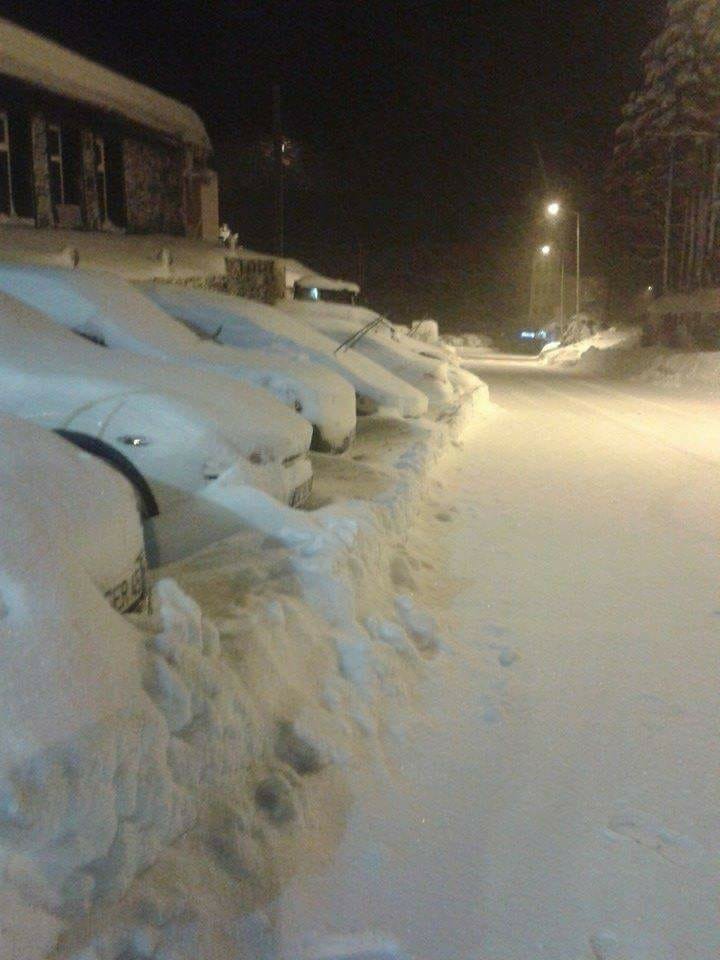 Uludağda Kar Kalınlığı Bir Buçuk Metreye Yaklaştı