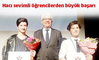 Hacı sevimli öğrencilerden büyük başarı