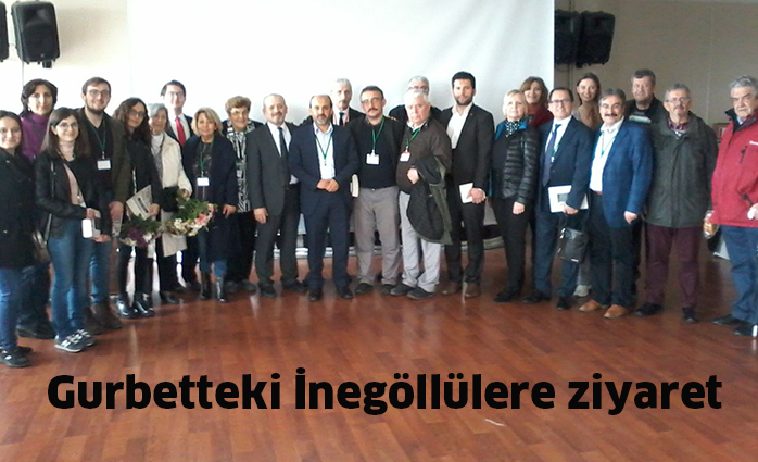 Gurbetteki İnegöllülere ziyaret