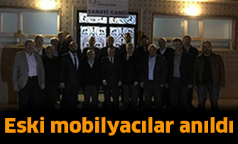 Eski mobilyacılar anıldı