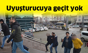 Uyuşturucuya geçit yok