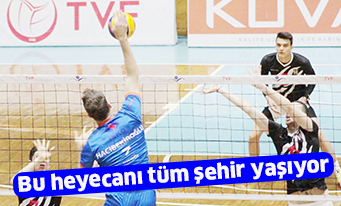 Bu heyecanı tüm şehir yaşıyor