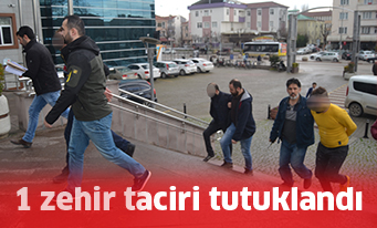 1 zehir taciri tutuklandı