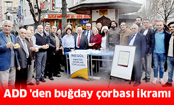 ADD ‘den buğday çorbası ikramı
