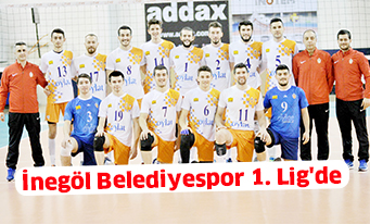 İnegöl Belediyespor 1. Lig’de