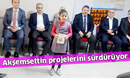 Akşemsettin projelerini sürdürüyor