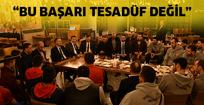 “BU BAŞARI TESADÜF DEĞİL”