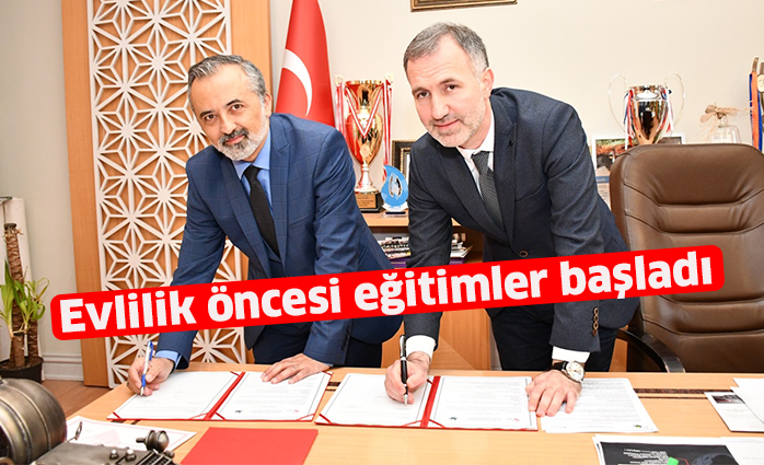 Evlilik öncesi eğitimler başladı