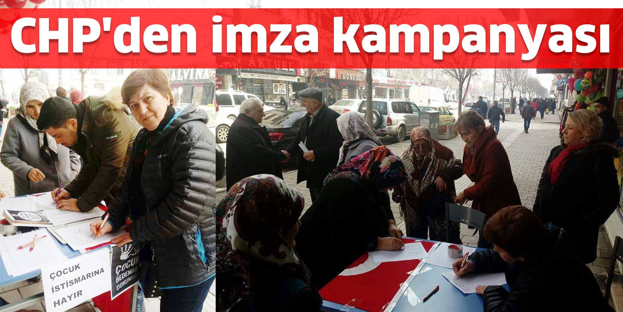 CHP’den imza kampanyası