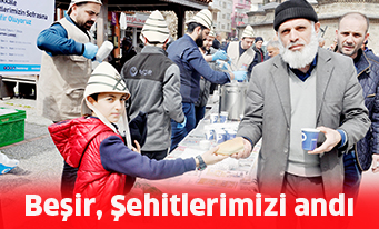 Beşir, Şehitlerimizi andı