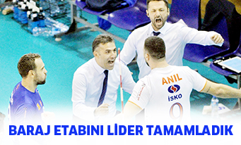BARAJ ETABINI LİDER TAMAMLADIK