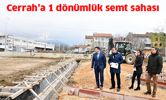 Cerrah’a 1 dönümlük semt sahası
