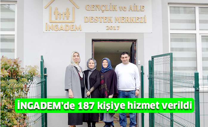 İNGADEM’de 187 kişiye hizmet verildi