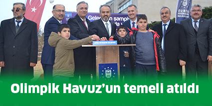 Olimpik Havuz’un temeli atıldı