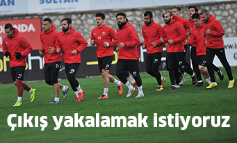 Çıkış yakalamak istiyoruz