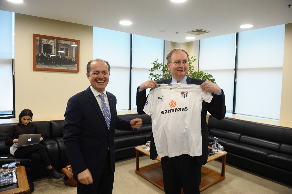 Ab Türkiye Delegasyonu Başkanı Bergerden Bursaya Övgü