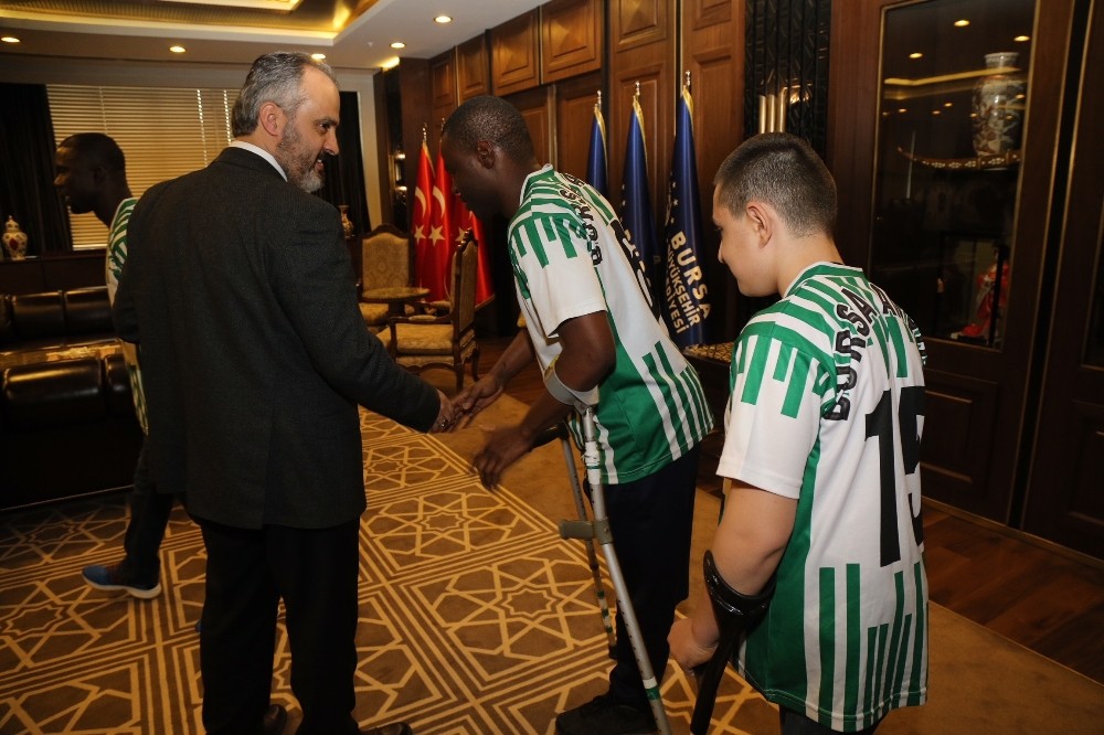 Aktaştan Bursa Amputeye Tam Destek