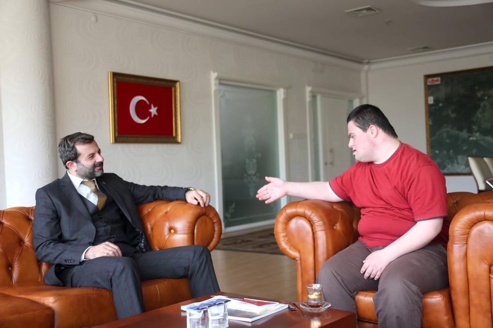 Başkan Işıkın Özel Misafiri