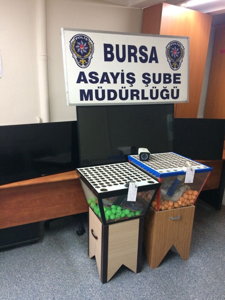 Bursada Tombala Baskını