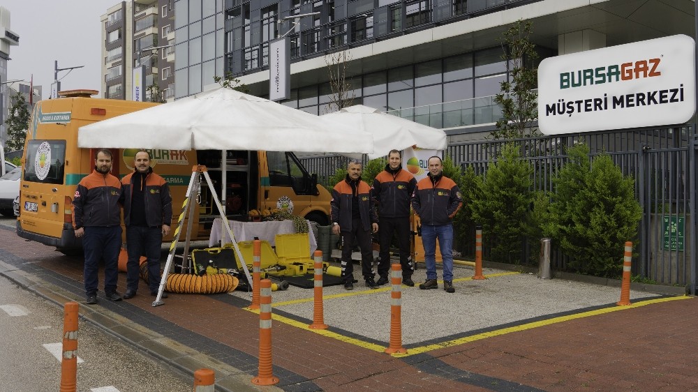 Bursagaz Arama Kurtarma Ekibi Göz Doldurdu