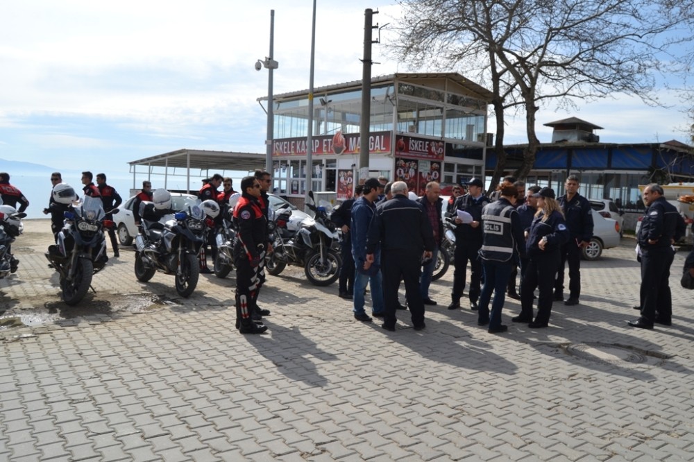 Gemlikte 300 Polis İle Huzur Uygulaması