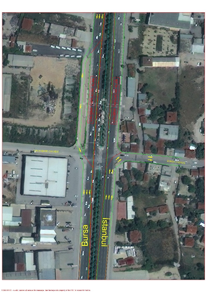 İstanbul Caddesinde Trafik Düzenlemesi
