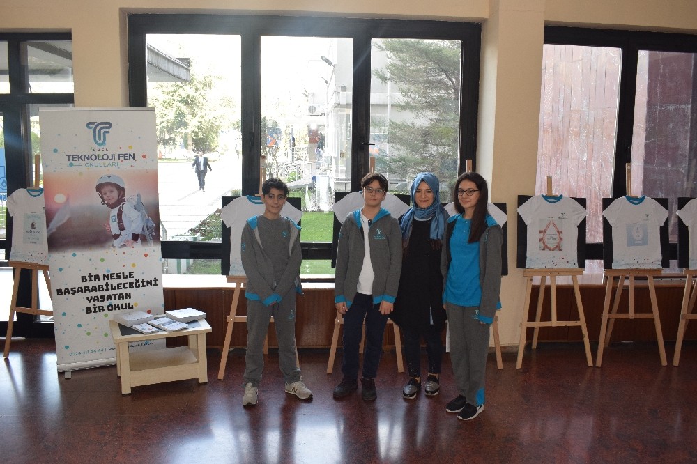 Öğrencilerden Anlamlı Sergi