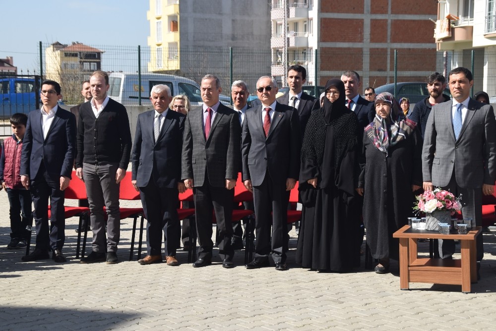 Şehit Hikmet Aktaş Ortaokulunda Şehit Köşesi Açıldı