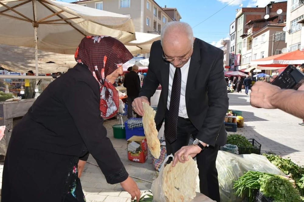 Tatlıoğlu 700 Yıllık Pazarı Gezdi