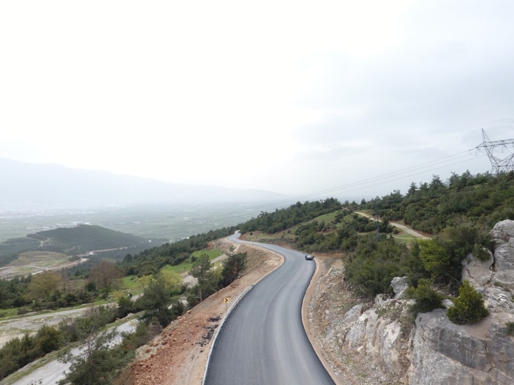 Toki Yolu Asfaltlanıyor