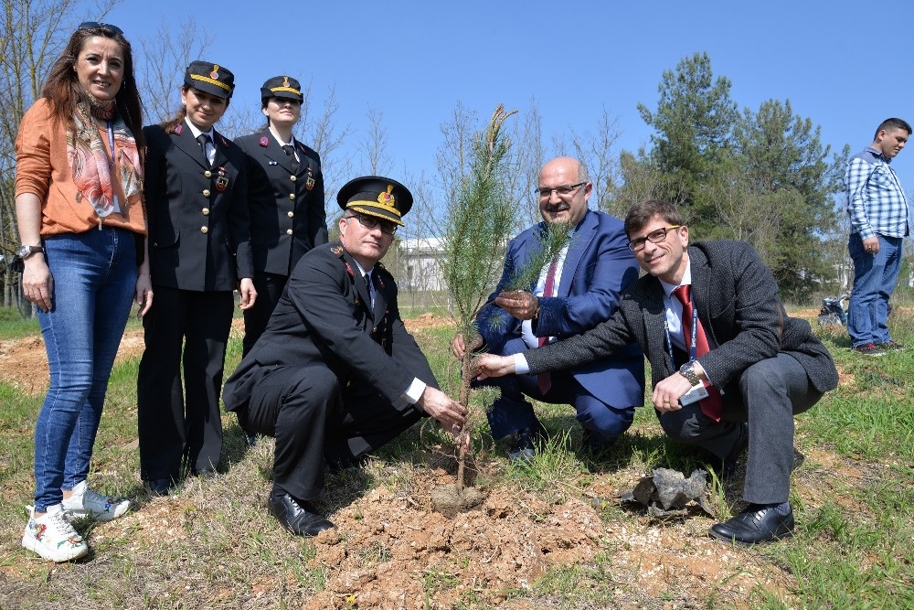 Üniversiteliler Afrin Kahramanlarına Mektup Yazdı, Şehitler İçin Fidan Dikti