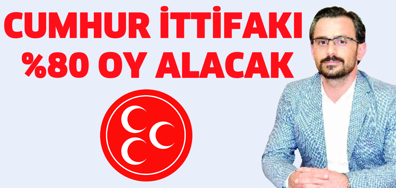 Cumhur İttifakı %80 oy alacak