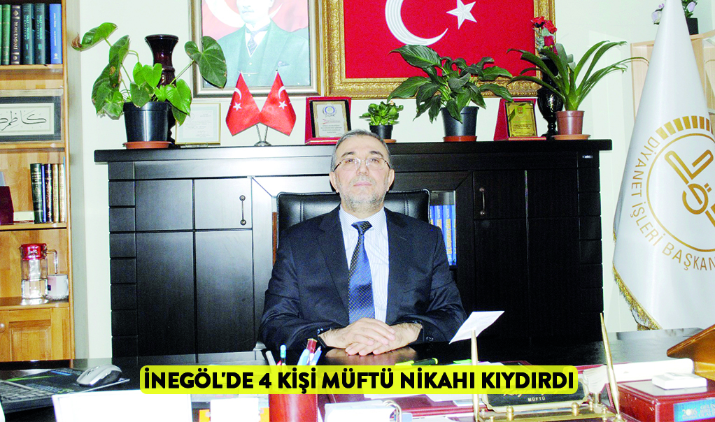 İnegöl’de 4 kişi müftü nikahı kıydırdı