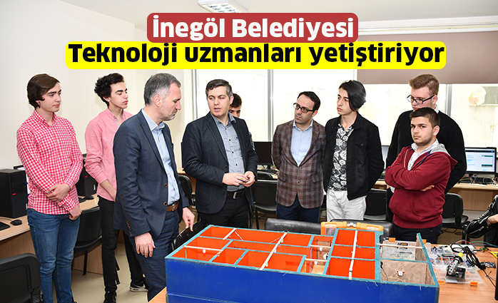 İnegöl Belediyesi teknoloji uzmanları yetiştiriyor